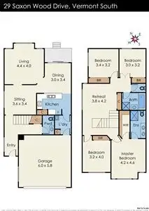 Floorplan of Homely house listing, 29 Saxon wood Drive, Vermont South VIC 3133