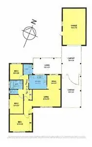 Floorplan of Homely house listing, 15 Glendye Court, Corio VIC 3214