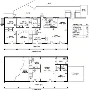 Floorplan of Homely house listing, 42 Tay Road, Woodforde SA 5072