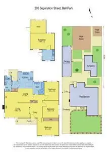 Floorplan of Homely house listing, 205 Separation Street, Bell Park VIC 3215