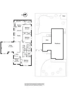 Floorplan of Homely house listing, 639 Springvale Road, Vermont South VIC 3133