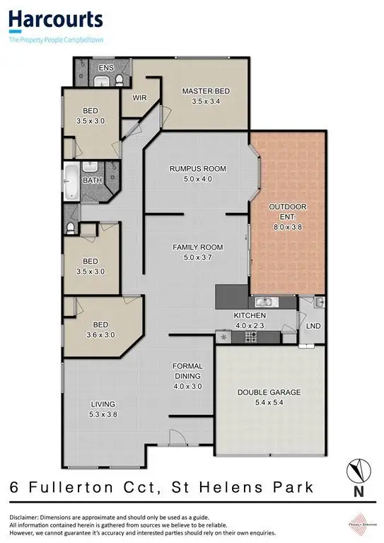 Floorplan of Homely house listing, 6 Fullerton Circuit, St Helens Park NSW 2560