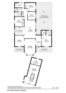 Floorplan of Homely house listing, 2A Holmes Street, Willaston SA 5118