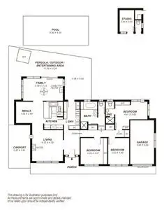 Floorplan of Homely house listing, 17 Tarraleah Street, Banksia Park SA 5091