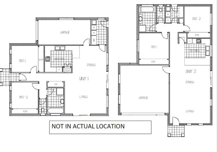 Floorplan of Homely unit listing, 2/6 Glenmore Drive, Hadspen TAS 7290