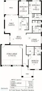 Floorplan of Homely house listing, 16 Field Street, Parafield Gardens SA 5107