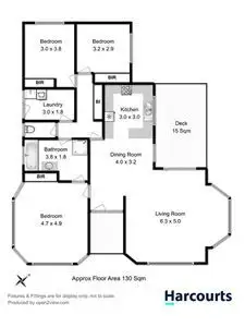 Floorplan of Homely house listing, 14 Narcissus Avenue, Dromedary TAS 7030