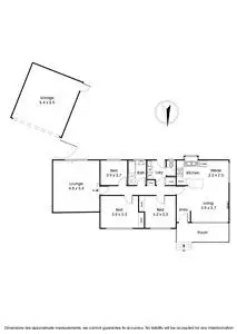 Floorplan of Homely house listing, 1/29 Gresford Road, Wantirna VIC 3152