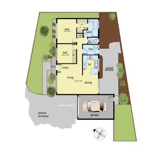 Floorplan of Homely unit listing, 5/15 Potts Road, Langwarrin VIC 3910