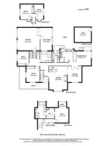 Floorplan of Homely house listing, 1 Classic Court, Berwick VIC 3806