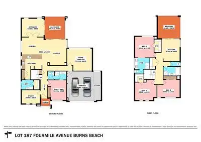 Floorplan of Homely house listing, 9 Fourmile Avenue, Burns Beach WA 6028