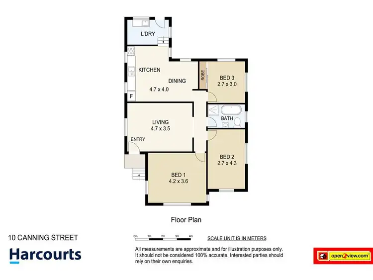 Floorplan of Homely house listing, 10 Canning Street, Holland Park QLD 4121