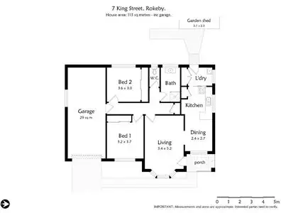 Floorplan of Homely house listing, 7 King Street, Rokeby TAS 7019