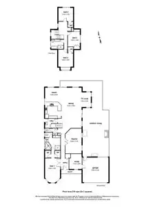 Floorplan of Homely house listing, 58 Thornley Drive, Berwick VIC 3806