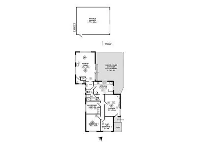 Floorplan of Homely house listing, 12 Benny Crescent, South Brighton SA 5048