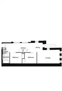 Floorplan of Homely apartment listing, 313/399 Bourke Street, Melbourne VIC 3000