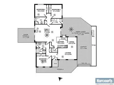 Floorplan of Homely house listing, 5 Dulcet Close, Aberfoyle Park SA 5159