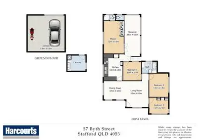 Floorplan of Homely house listing, 57 Byth Street, Stafford QLD 4053