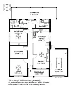 Floorplan of Homely house listing, 27 Athol Street, Athol Park SA 5012