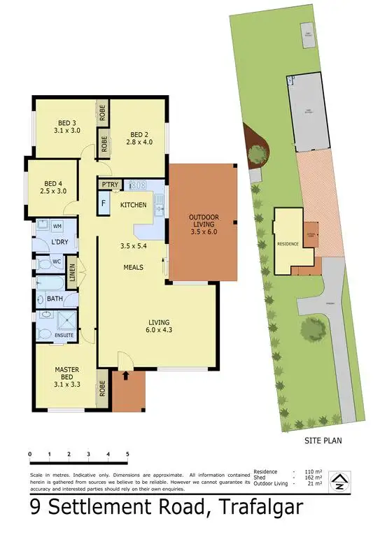 Floorplan of Homely house listing, 9 Settlement Road, Trafalgar VIC 3824