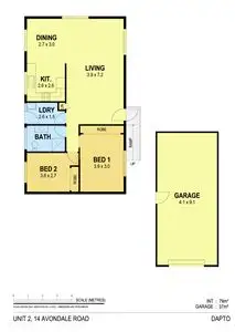 Floorplan of Homely villa listing, 2/14 Avondale Road, Dapto NSW 2530