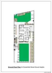 Floorplan of Homely house listing, 14 Chesterfield St, Wavell Heights QLD 4012