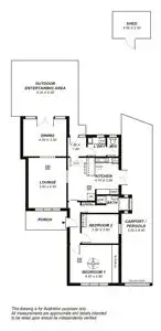 Floorplan of Homely house listing, 6 Frank Street, Marino SA 5049