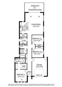 Floorplan of Homely house listing, 10B Stagg Drive, Tranmere SA 5073