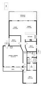 Floorplan of Homely unit listing, 2/30-32 Crozier Avenue, Modbury SA 5092