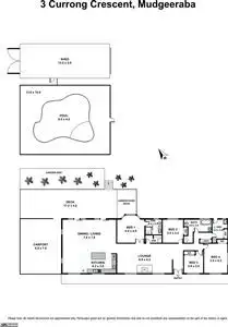 Floorplan of Homely house listing, 3 Currong Crescent, Mudgeeraba QLD 4213