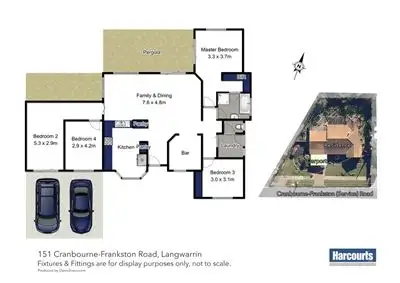 Floorplan of Homely house listing, 151 Cranbourne- Frankston Road, Langwarrin VIC 3910