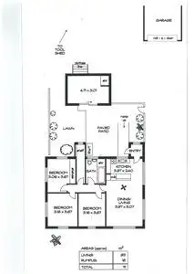 Floorplan of Homely house listing, 12 Dover Road, Middleton SA 5213