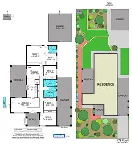 Floorplan of Homely house listing, 12 Central Avenue, Hallett Cove SA 5158