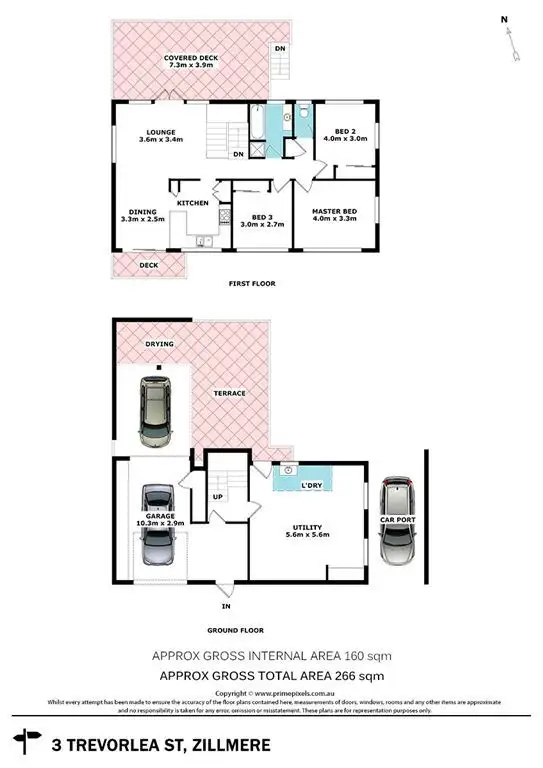 Floorplan of Homely house listing, 3 Trevorlea Street, Zillmere QLD 4034