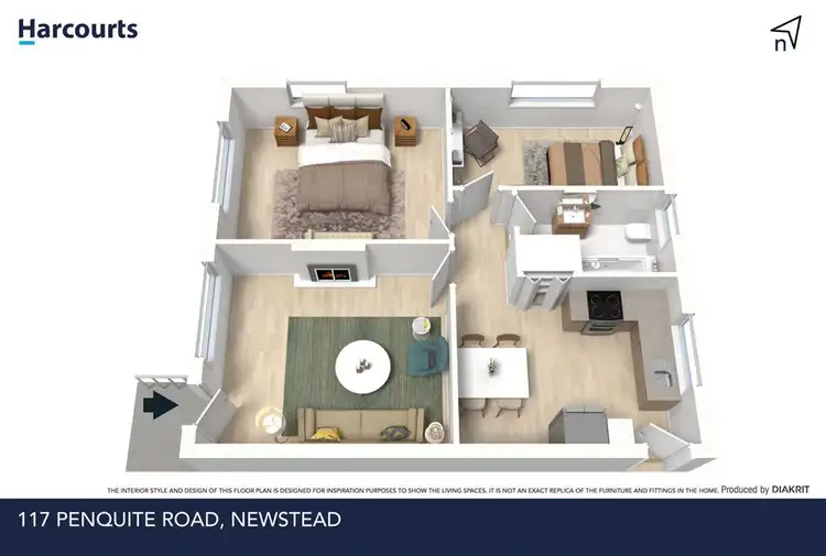 Floorplan of Homely block of units listing, 117 Penquite Road, Newstead TAS 7250