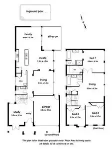 Floorplan of Homely house listing, 20 Don Collins Way, Berwick VIC 3806