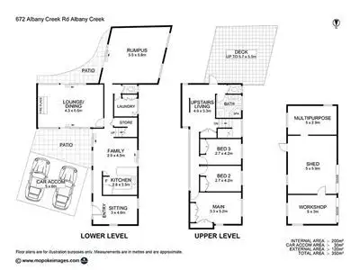 Floorplan of Homely house listing, 672 Albany Creek Road, Albany Creek QLD 4035