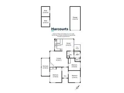 Floorplan of Homely house listing, 133 Dexter Street, Westbury TAS 7303