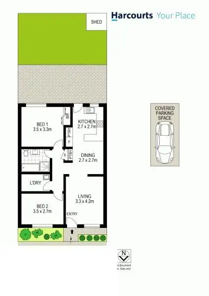 Floorplan of Homely villa listing, 8/46 Meacher Street, Mount Druitt NSW 2770