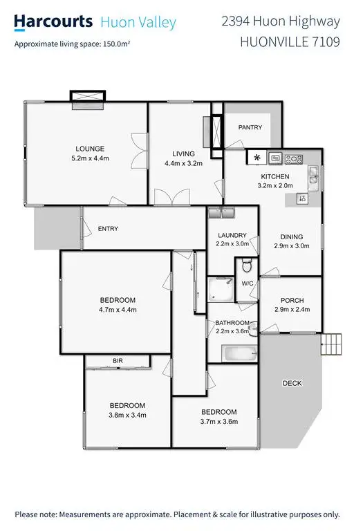 Floorplan of Homely house listing, 2394 Huon Highway, Huonville TAS 7109