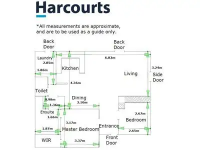 Floorplan of Homely townhouse listing, 2 Verwey Close, Wangaratta VIC 3677