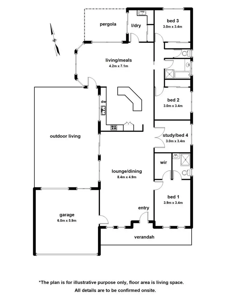Floorplan of Homely house listing, 6 Apsley Terrace, Berwick VIC 3806