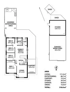 Floorplan of Homely house listing, 4 Zanker Drive, Mount Barker SA 5251