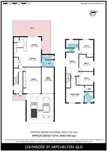 Floorplan of Homely house listing, 110 Pascoe Street, Mitchelton QLD 4053