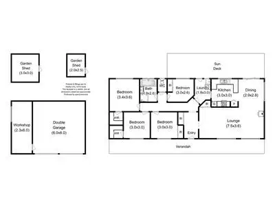 Floorplan of Homely house listing, 38 Melissa Street, Brighton TAS 7030