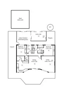 Floorplan of Homely house listing, 55 Alexandrina Drive, Clayton SA 5256