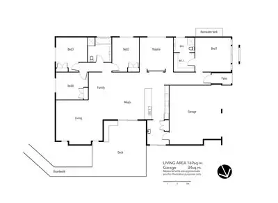 Floorplan of Homely house listing, 37 Turvey Cr, St Georges Basin NSW 2540