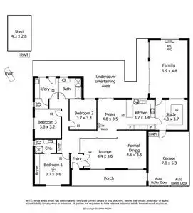 Floorplan of Homely house listing, 4 Victoria Avenue, Athelstone SA 5076