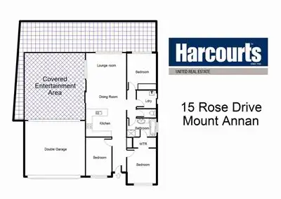 Floorplan of Homely house listing, 15 Rose Drive, Mount Annan NSW 2567