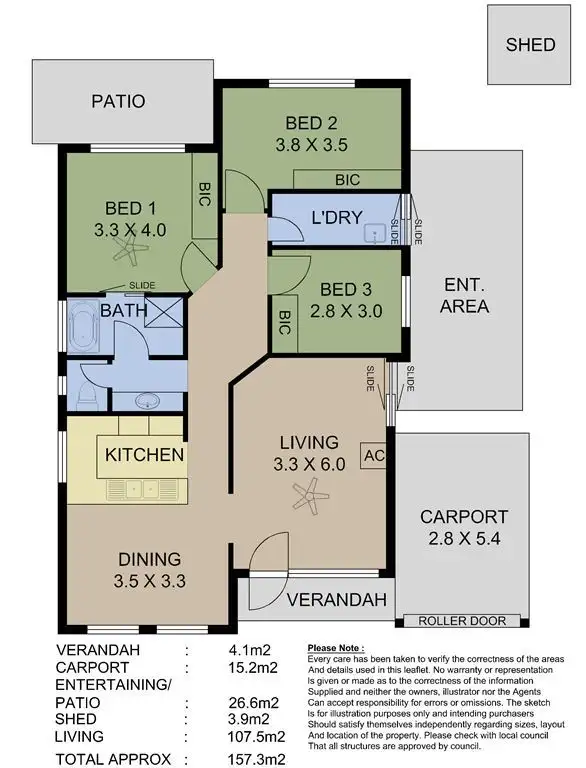 Floorplan of Homely house listing, 16 Barker Road, Mount Barker SA 5251